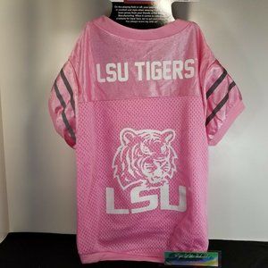 Officially Licensed Collegiate Pet Jerseys Size Large - LSU Tigers - NEW
